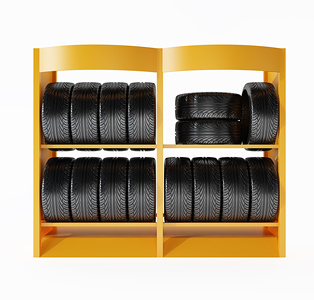 现代汽车轮胎 ,轮胎架