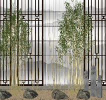 現代植物竹子