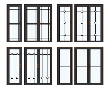 现代推拉门,玻璃推拉门,隔断门