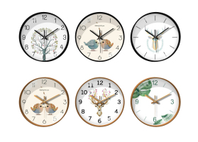 北欧现代石英钟，钟表，挂钟