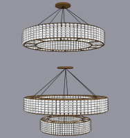現代圓形水晶燈,吊燈,吊飾 