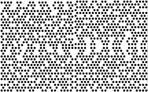 黑白穿孔铝板透光板