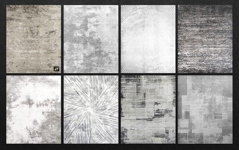 现代新中式地毯