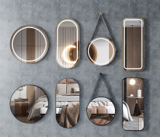 現代鏡子_裝飾鏡,掛鏡，試衣鏡