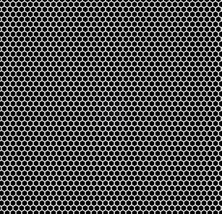 蜂窝状网黑白贴图