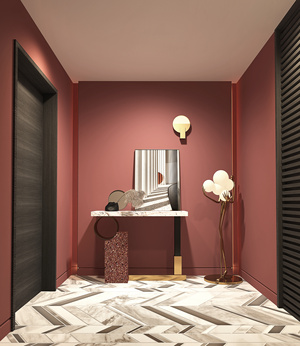 现代玄关入户门厅