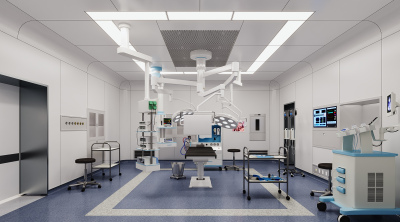 现代腹腔镜手术室 