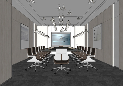 现代会议室