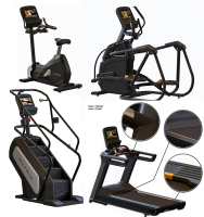 現代健身器材跑步機登樓機，動感單車， (4)