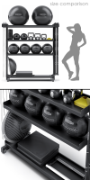 現代啞鈴，瑜伽健身球健身器材 (3)