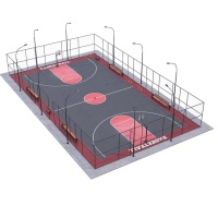 篮球场 ，篮球架，赛场(3)