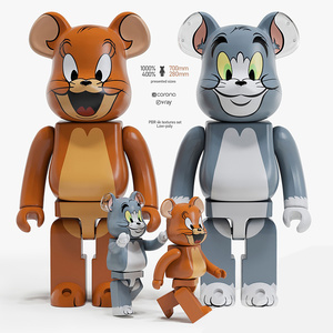 Bearbrick 汤姆和杰瑞玩具