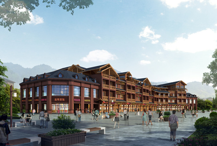 中式古典商业建筑