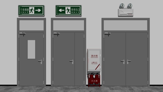 现代消防门