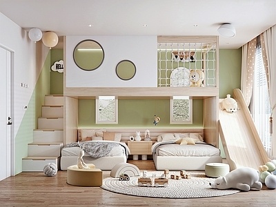 现代通用儿童房