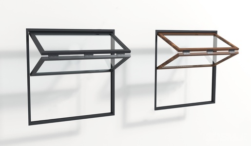 现代折叠窗窗户