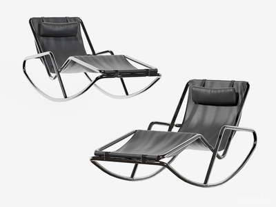 现代躺椅 
