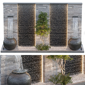 新中式景观水景