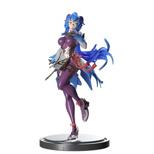 原神-甘雨卡通角色玩具手办