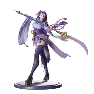 原神-雷电将军卡通角色玩具手办