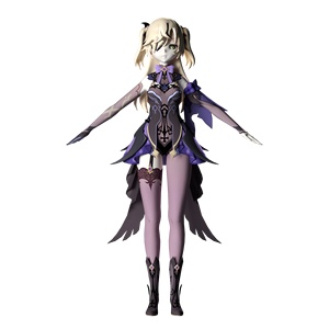 原神-璃月七卡通角色玩具手办