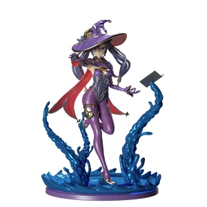 原神-莫娜卡通角色玩具手办