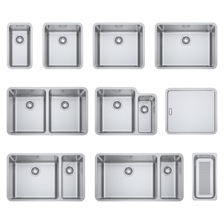 现代不锈钢水盆洗菜盆