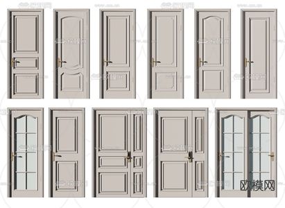 简欧式门组合