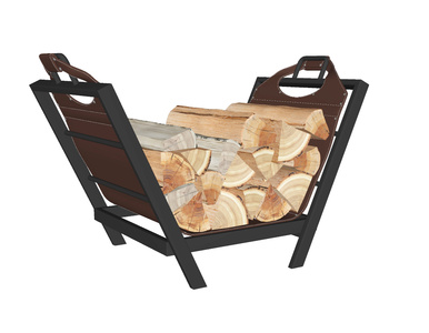 现代柴火架，柴火