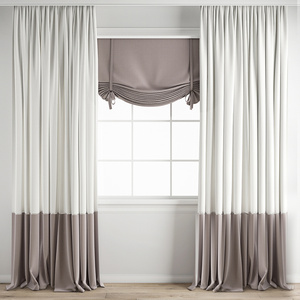 素色窗帘