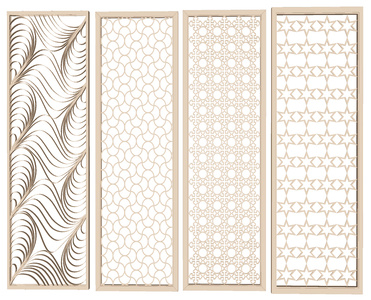 现代隔断SU模型