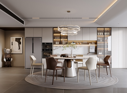  现代家居餐厅 