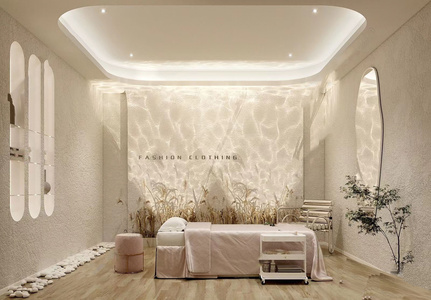 现代美容_店包间-按摩床
