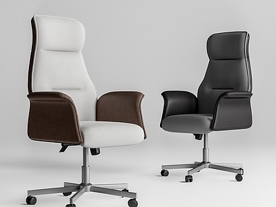 现代办公椅SU模型