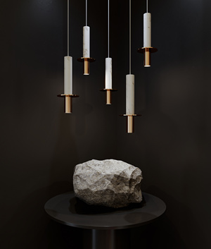 现代吊灯组合 3d模型下载__模型ID：