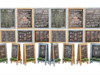 现代广告牌组合SU模型