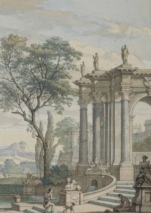 欧式建筑油画 (10)