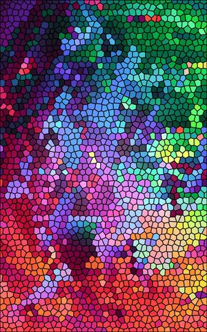 欧式彩绘玻璃 彩色玻璃幻彩图案 (2)