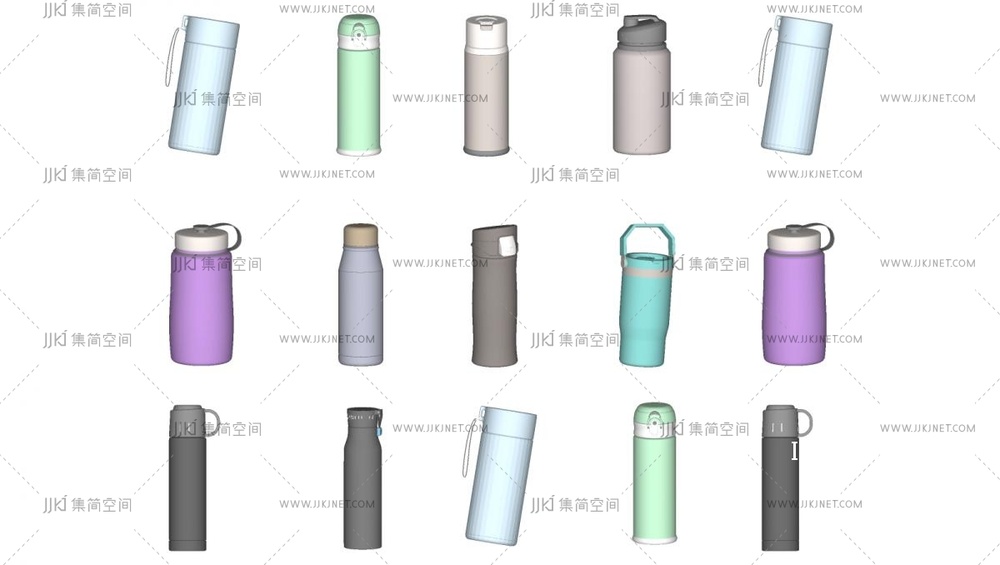 现代摆件组合_ 