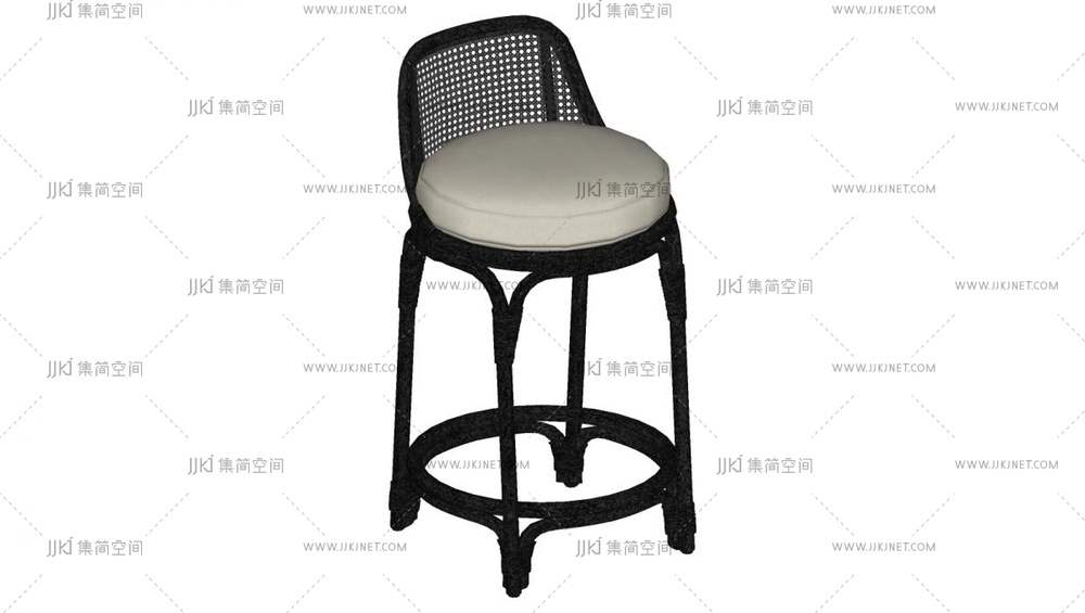  中古复古吧椅 