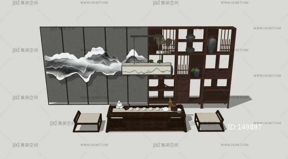 茶桌椅组合 桌子 桌椅 椅子 