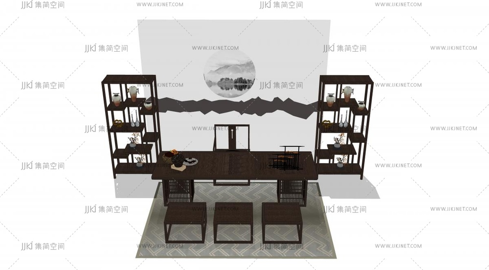 书桌椅 茶桌 桌子 桌椅 组合桌椅 