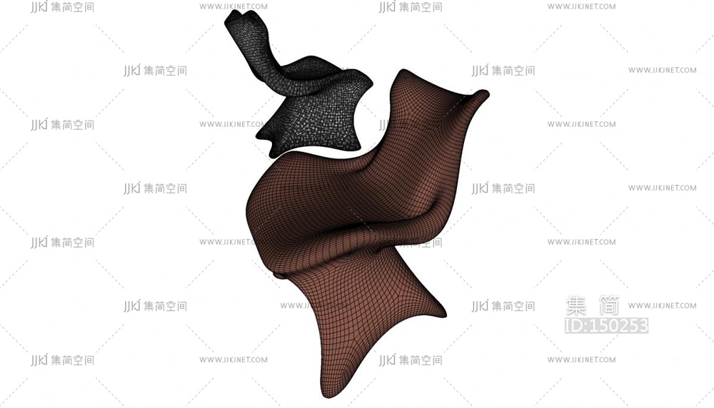 24-现代意式休闲椅_现代鲨鱼休闲躺椅_书椅_布椅_沙发椅异形椅子su模型