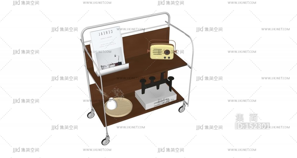 中古风小推车