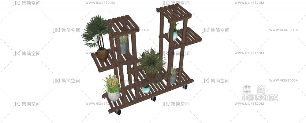 04中古风花架组合