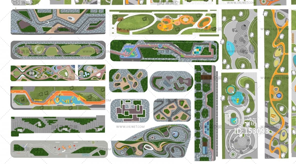 景观配景SU模型