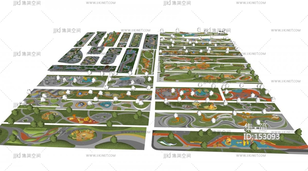 景观配景SU模型