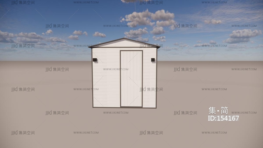 储物箱 su草图模型