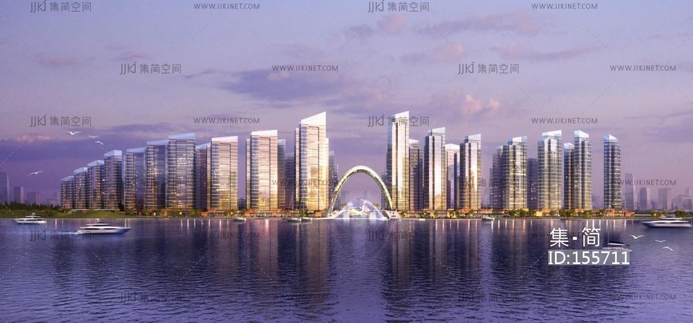 武汉蔡甸中铁建项目 su草图模型