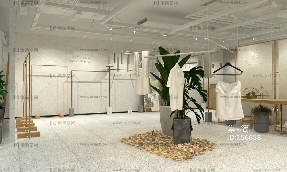服装店设计师品牌店3d模型